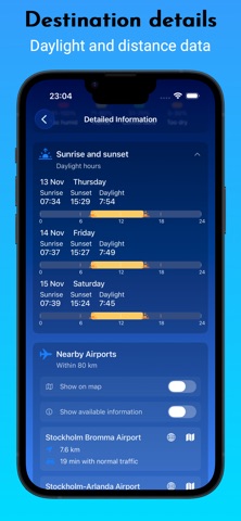 BlueScore: Smart Trips Screenshot 8 of 10