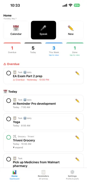 AI Reminder Pro screenshot 1