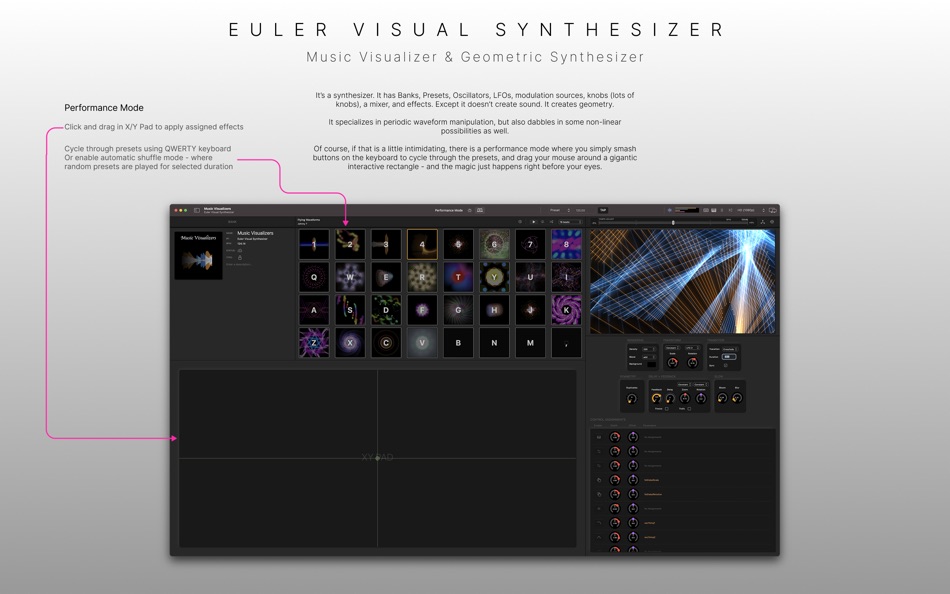 #4. Euler Visual Synthesizer (macOS) 게시자: AllOneWord Software LLC