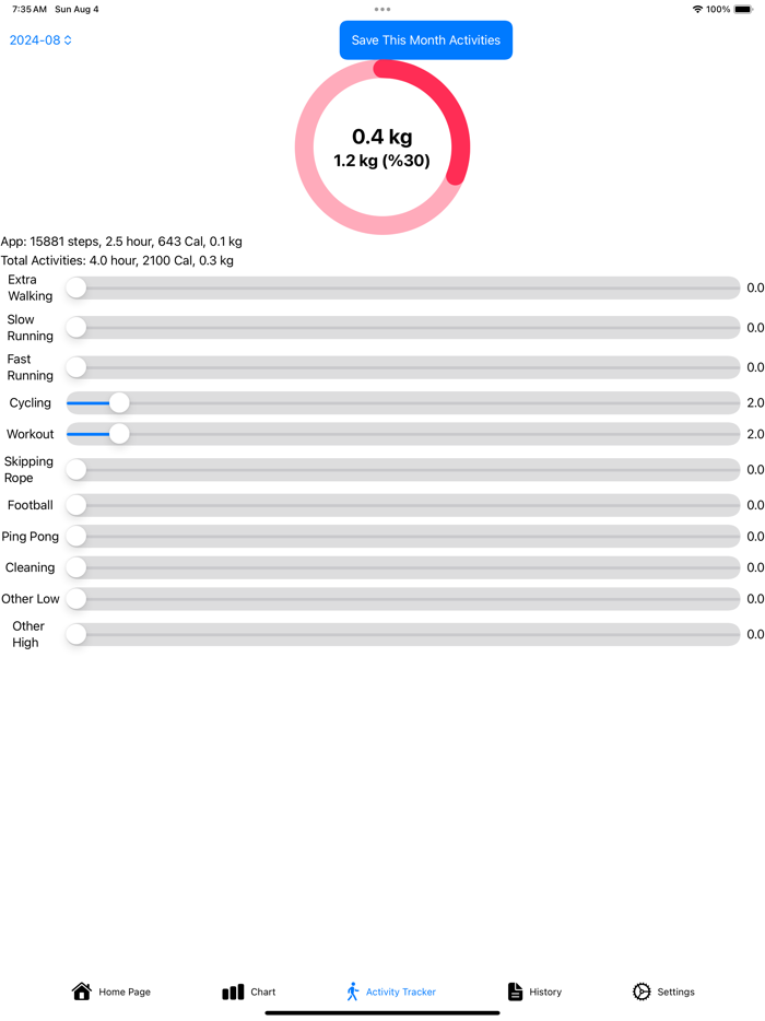 Schrittzähler - Steps App