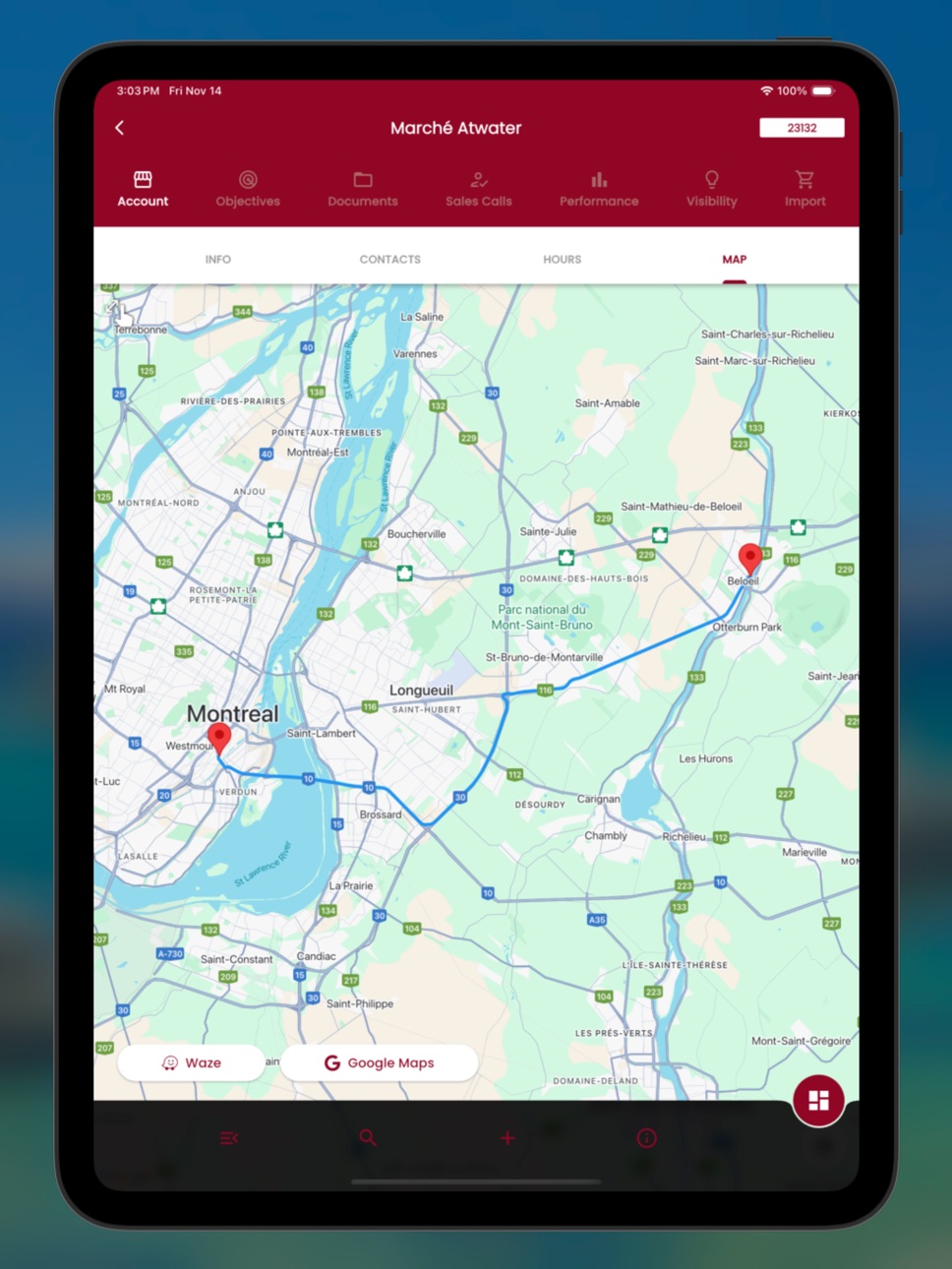 iPad screenshot