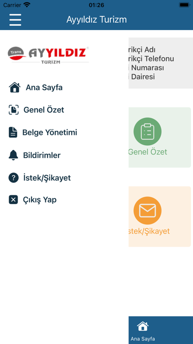 Ayyıldız Turizm Screenshot