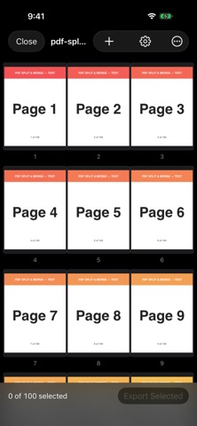 Split & Merge PDF Screenshot 1 of 6