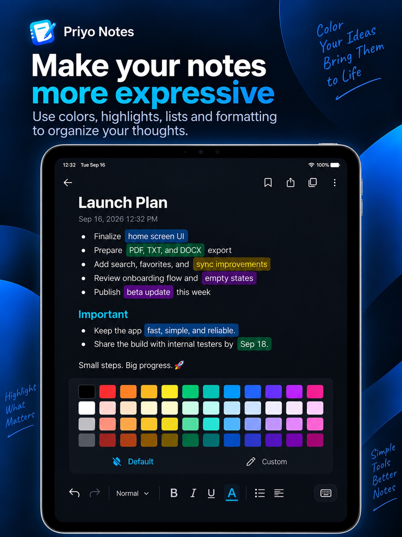 Screenshot 7 of Priyo Notes