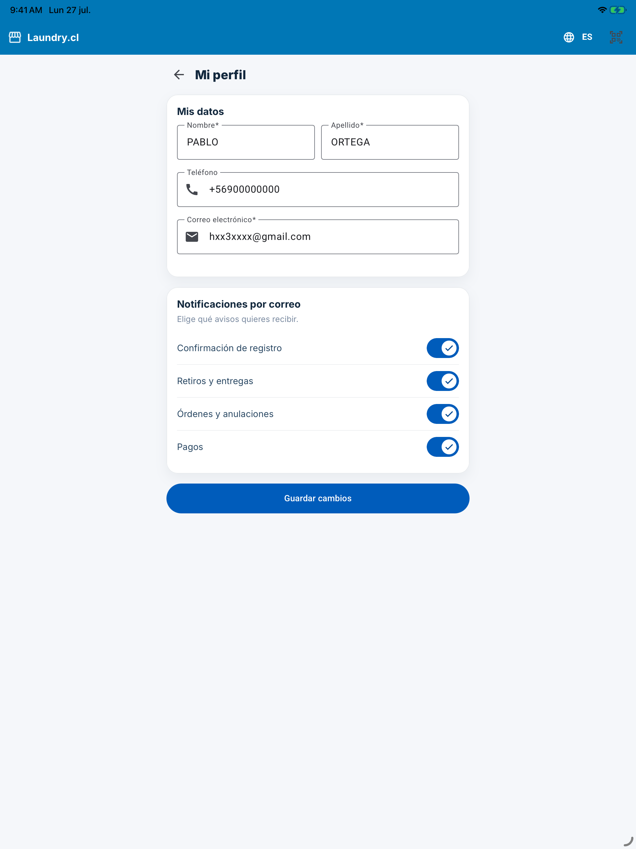 EasyLaundry.app screenshot 8