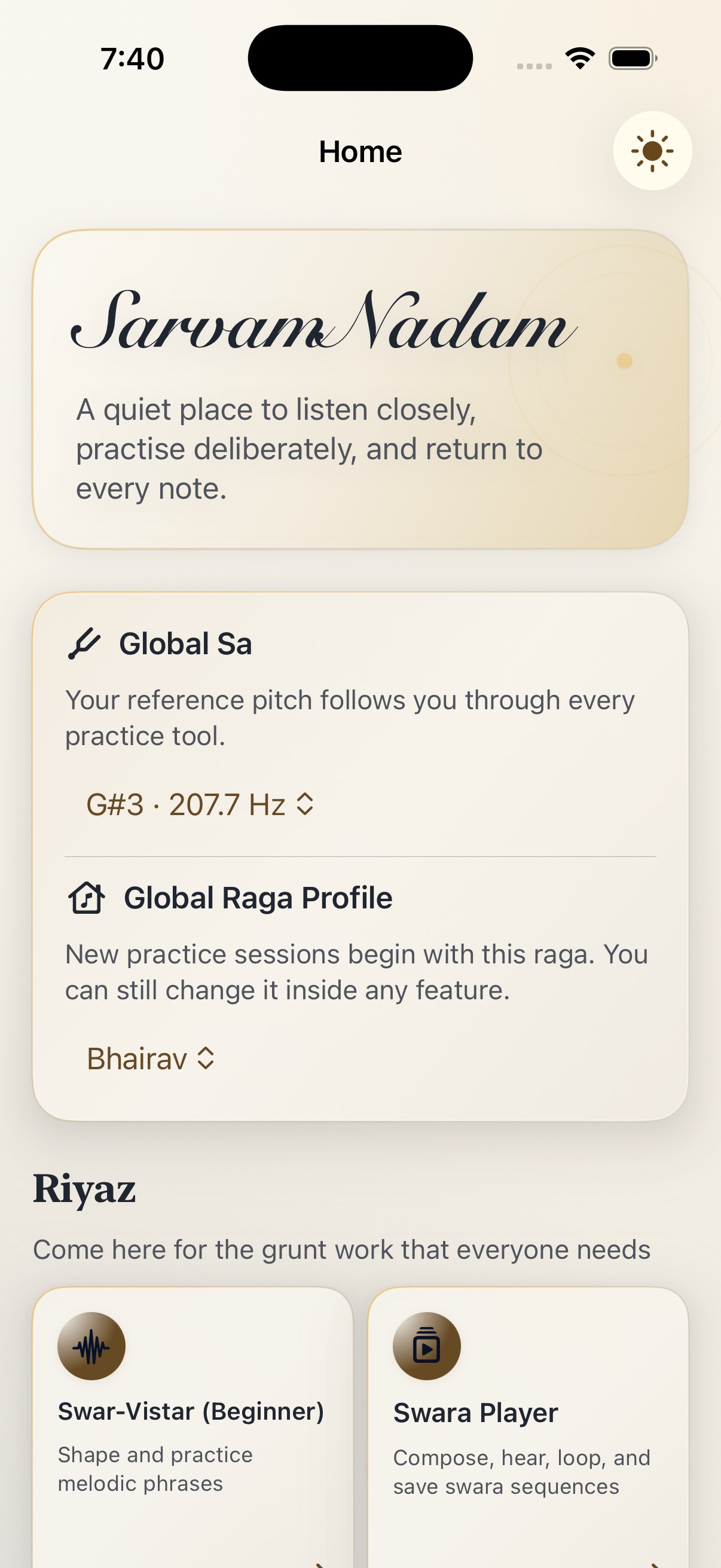 Screenshot 1 of SarvamNadam
