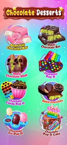 Chocolate Pop it Desserts Screenshot 1 of 8