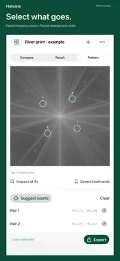 Halvane Pattern Cleanup screenshot 2