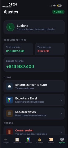 CajaDiaria Screenshot 7 of 9