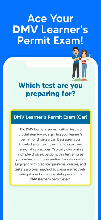DMV Practice Test Permit 2025: Screenshot 1 von 8