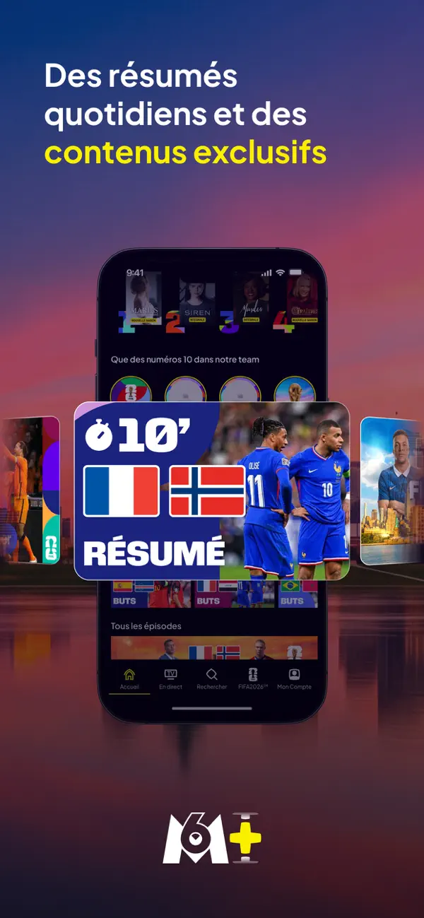 Screenshot #3 pour M6+ : Streaming & Tv Replay