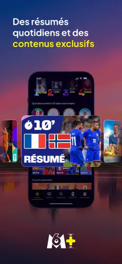 Capture d'écran de M6+ : Streaming & Tv Replay sur iPhone 3