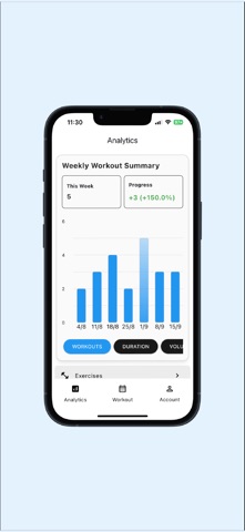 iWorkout - Gym Workout Tracker Screenshot 4 of 8
