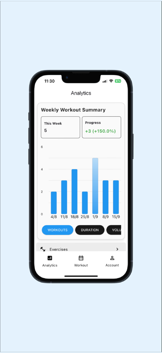 iWorkout - Gym Workout Tracker Screenshot 4 of 8