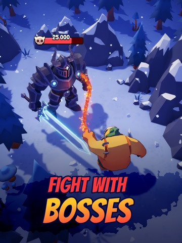 Butcher hero: hook'n'chew RPG App Store preview screenshot 7