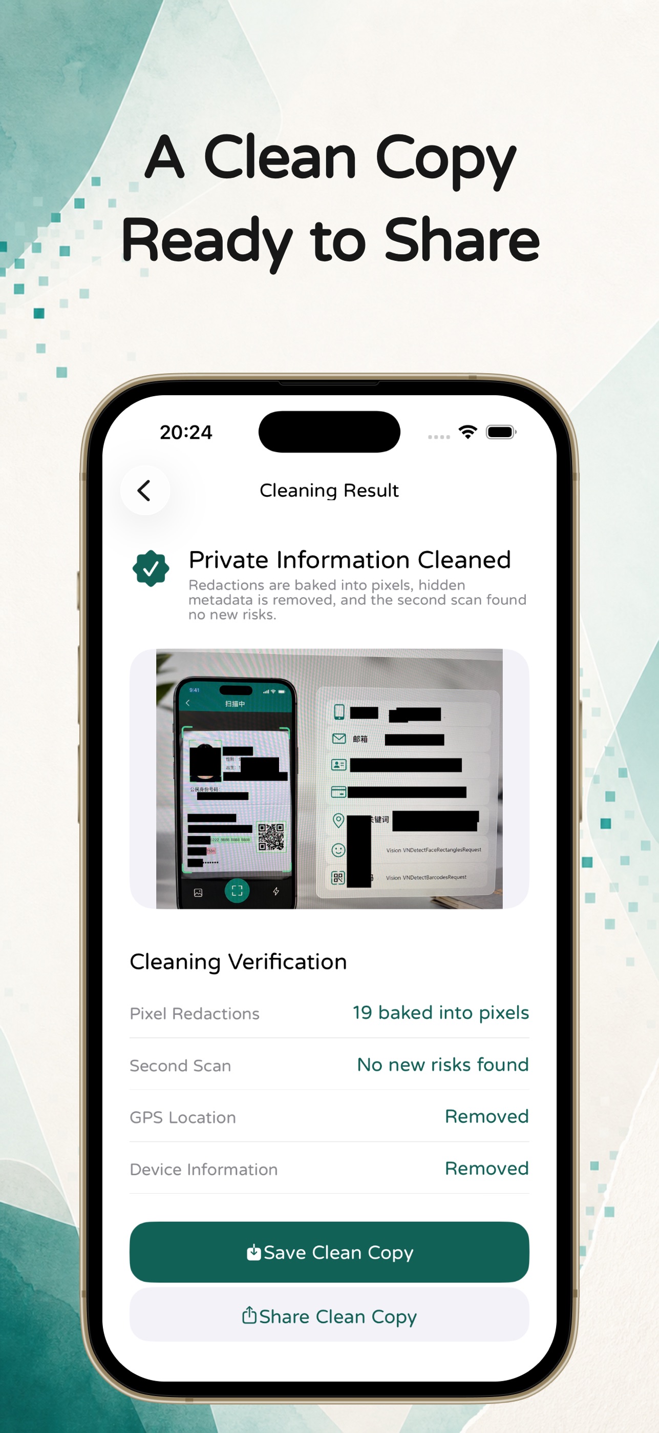 Screenshot 4 of Redact: Photo Privacy
