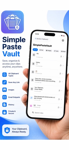 SimplePasteVault Screenshot 1 of 5