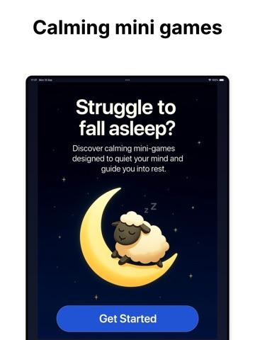 Sleep Games iPad screenshot