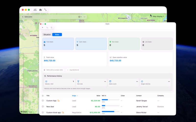 MapDesk screenshot