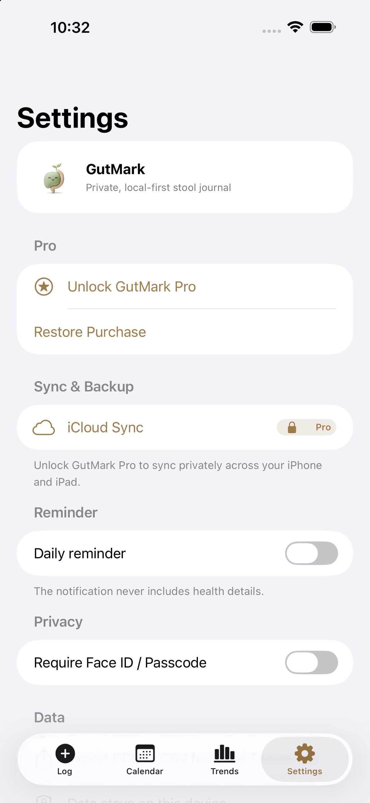 Screenshot 4 of GutMark: Poop Tracker