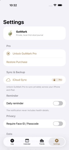 GutMark: Poop Tracker Screenshot 4 of 5