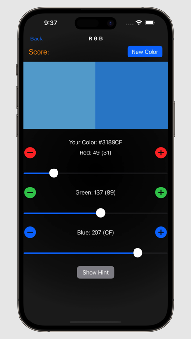 Screenshot 1 of Coloris Visum App