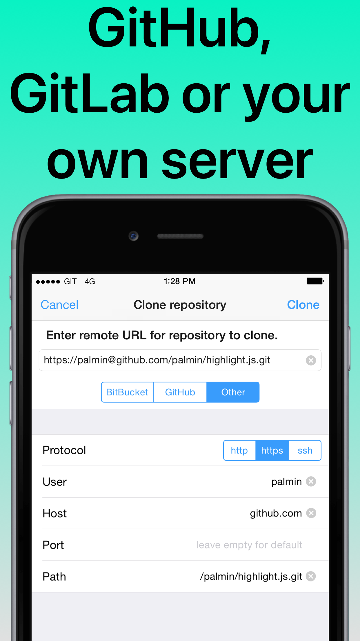 Working Copy - Git client screenshot 2