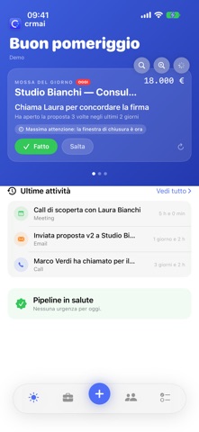 CrmAI — AI CRM iPhone screenshot