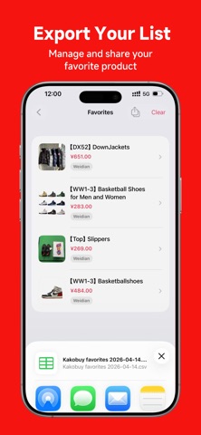 Kakobuy Sheets-Buy From China screenshot 4