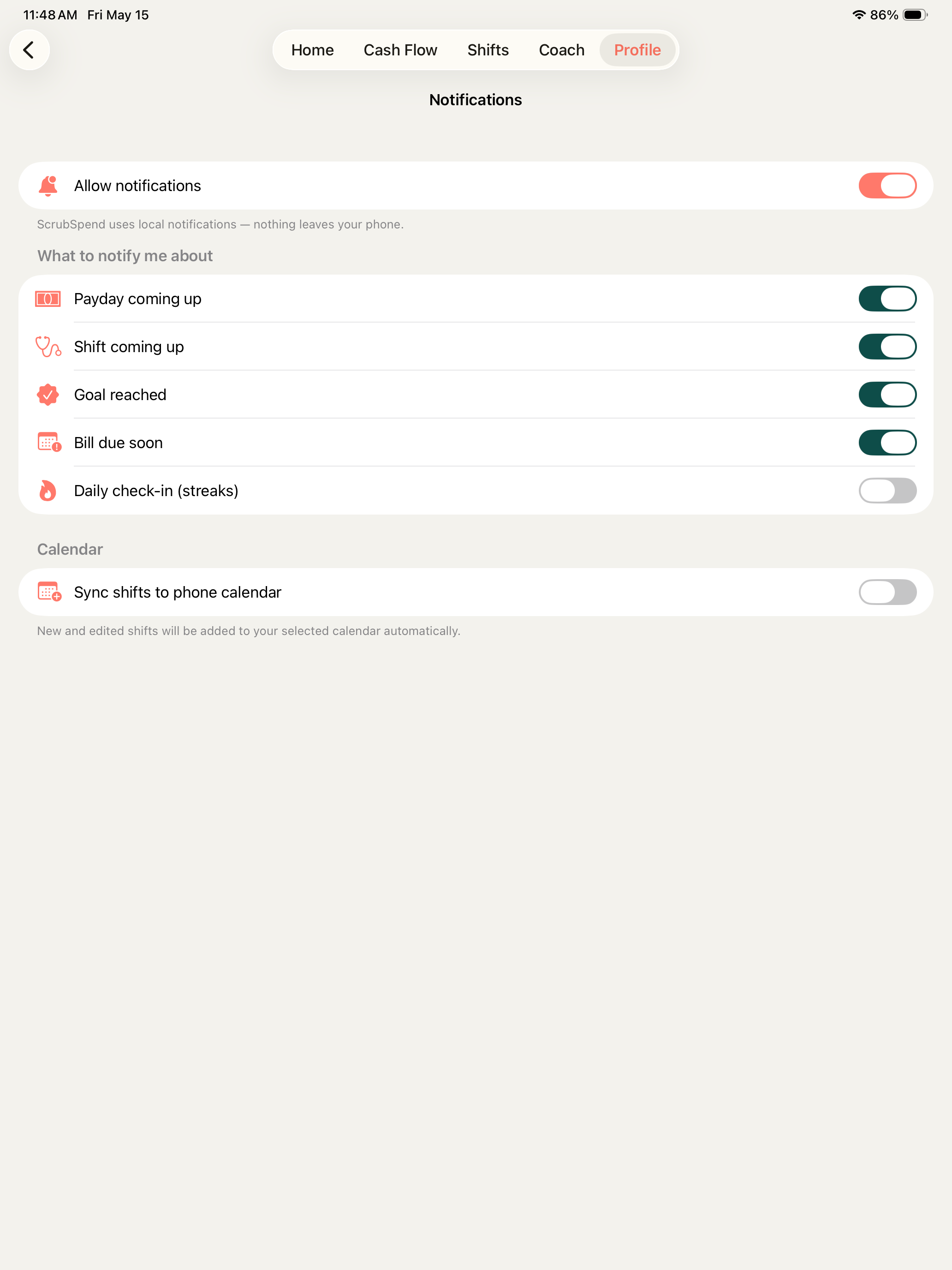 ScrubSpend screenshot 10