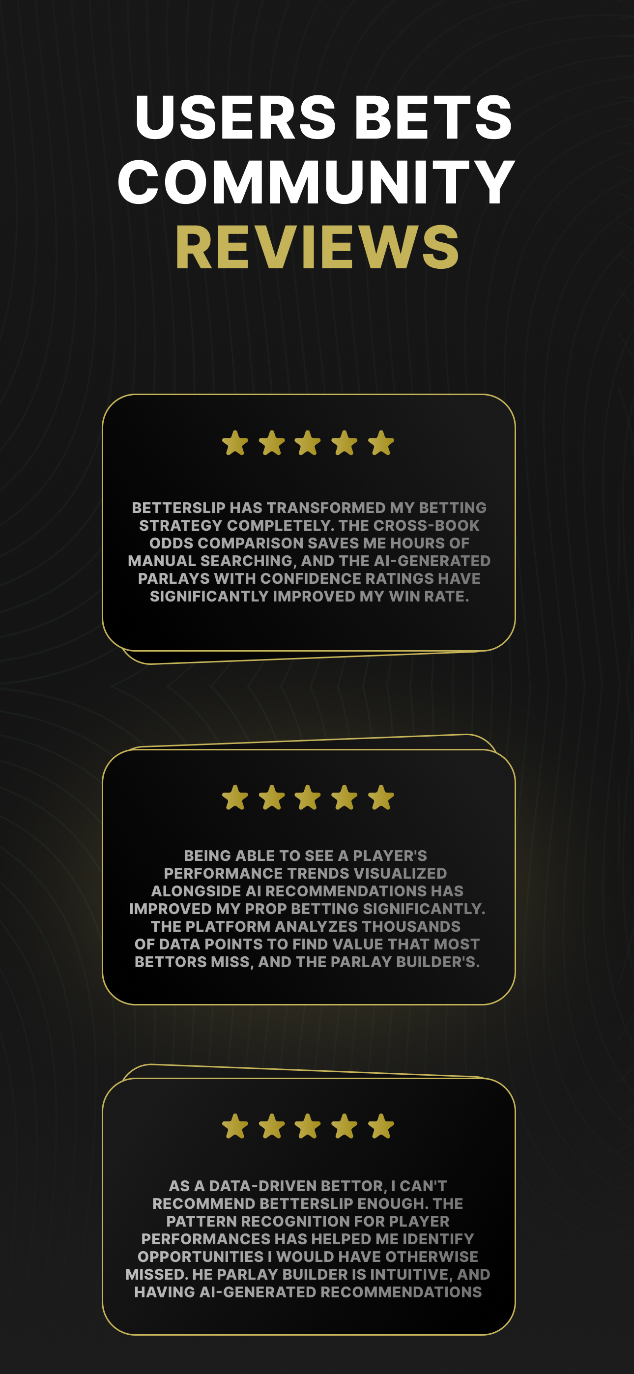 BetterSlip: Data-Driven Bets screenshot 5