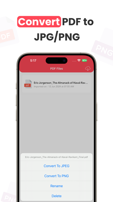 Screenshot #2 pour PDF to JPG / PNG
