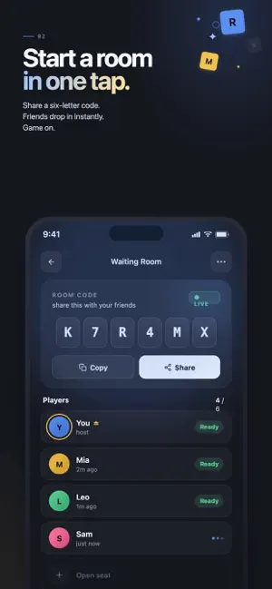 Wordo Battle: Word Puzzle Game screenshot 2