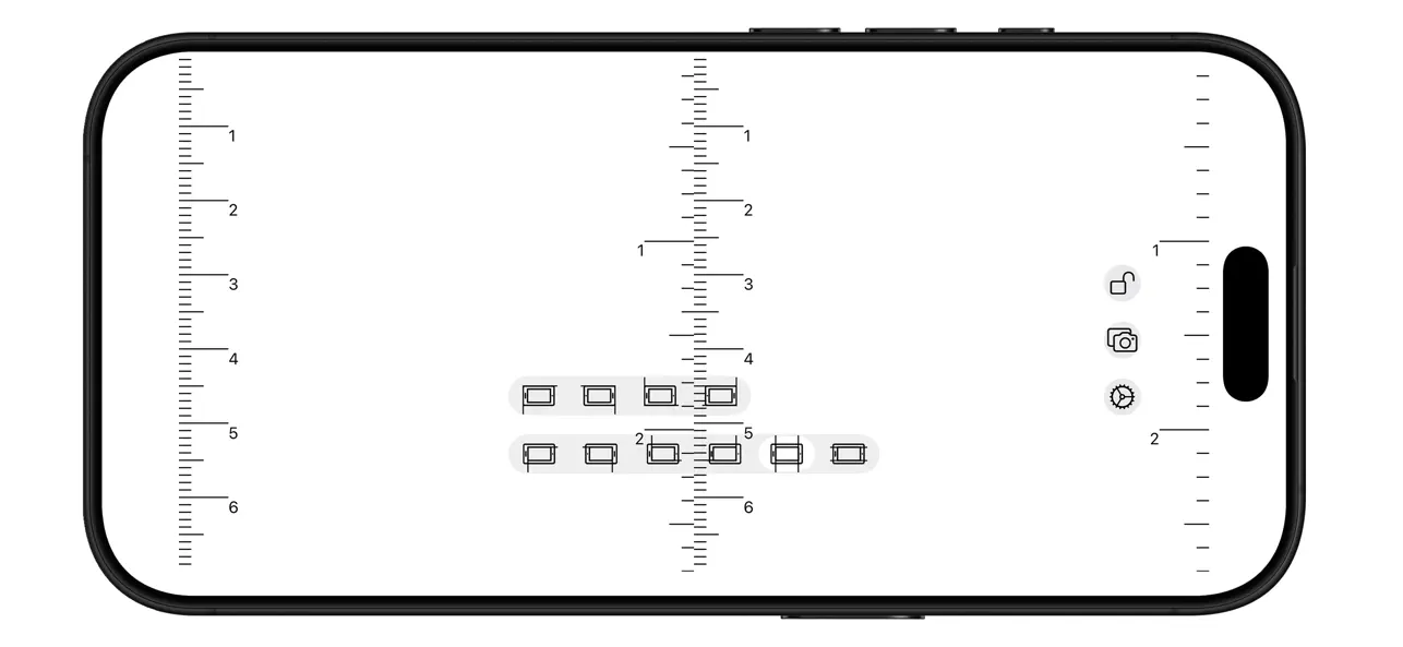 Screenshot #3 pour Ruler - CM, MM, Inches