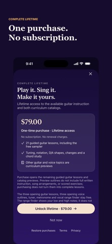 GuitarHub: Guitar Lessons Screenshot 7 of 7