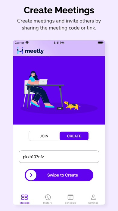 Meetly - Video Meetings Screenshot
