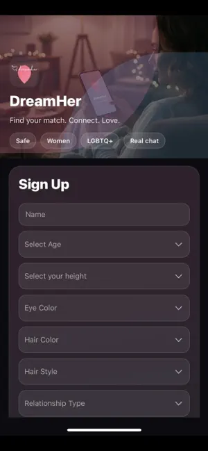 Dreamher screenshot 3
