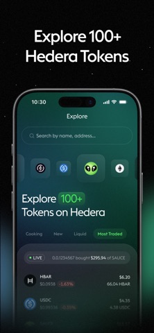 SaucerSwap: Hedera Wallet Screenshot 3 of 7