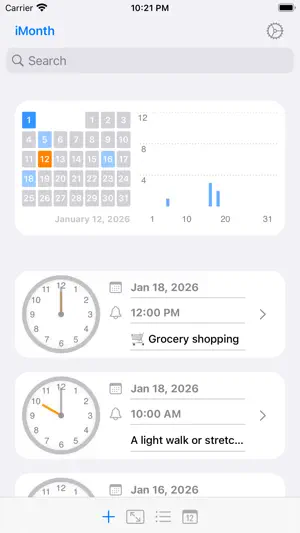 iMonth screenshot 3