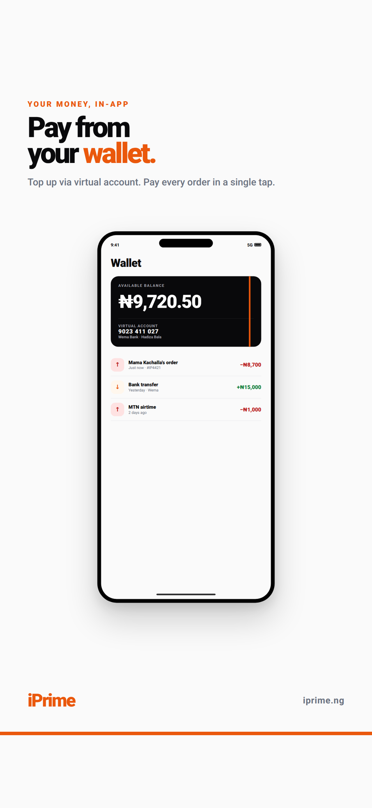 iPrime: Delivery, Bills & Pay screenshot 5