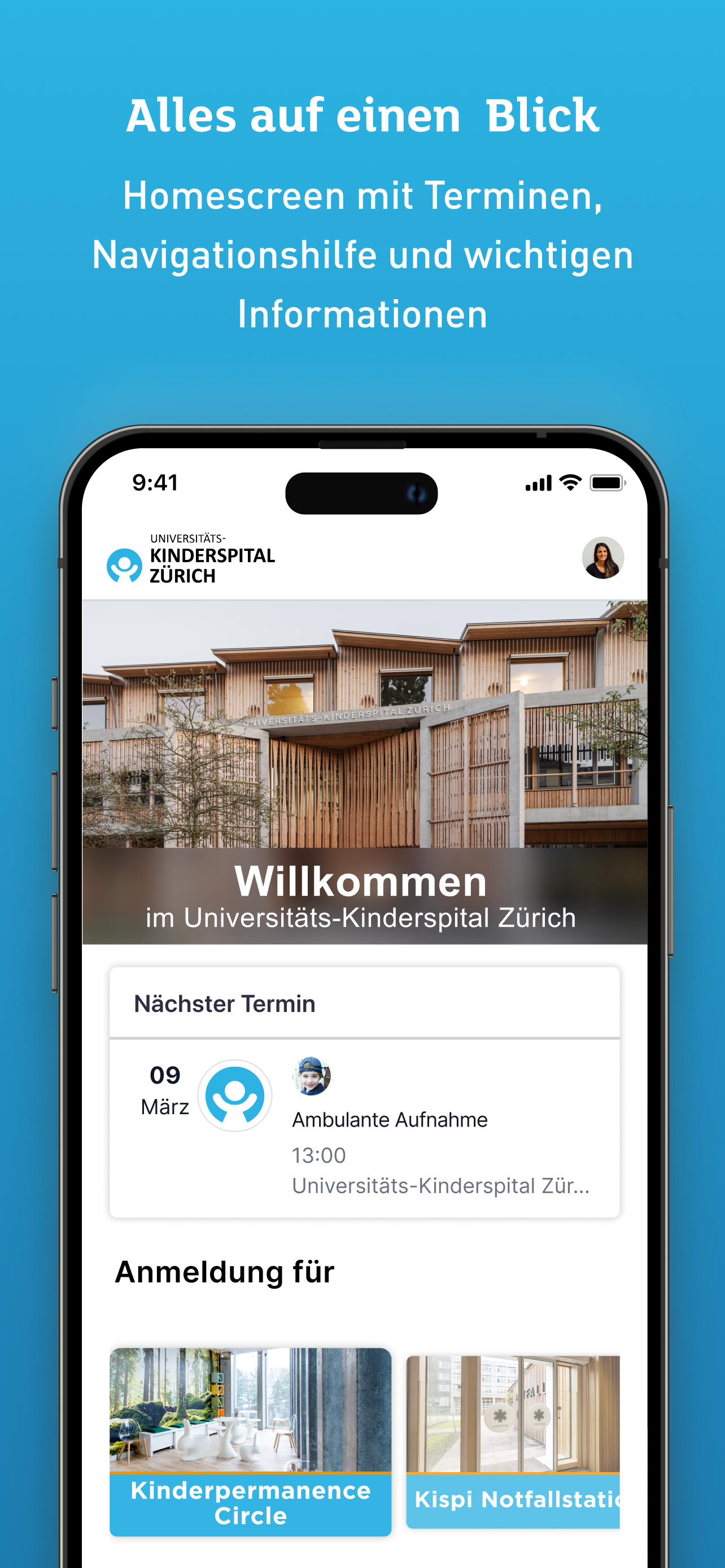 Kinderspital Zürich App