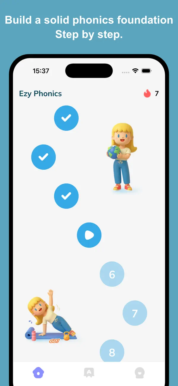 Screenshot #1 pour Ezy Phonics: Read Listen Play