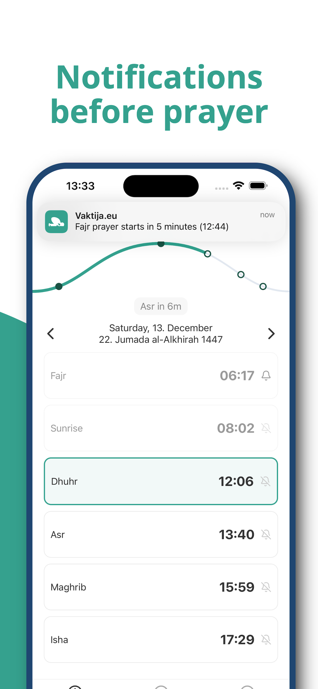 Vaktija.eu: Prayer Times