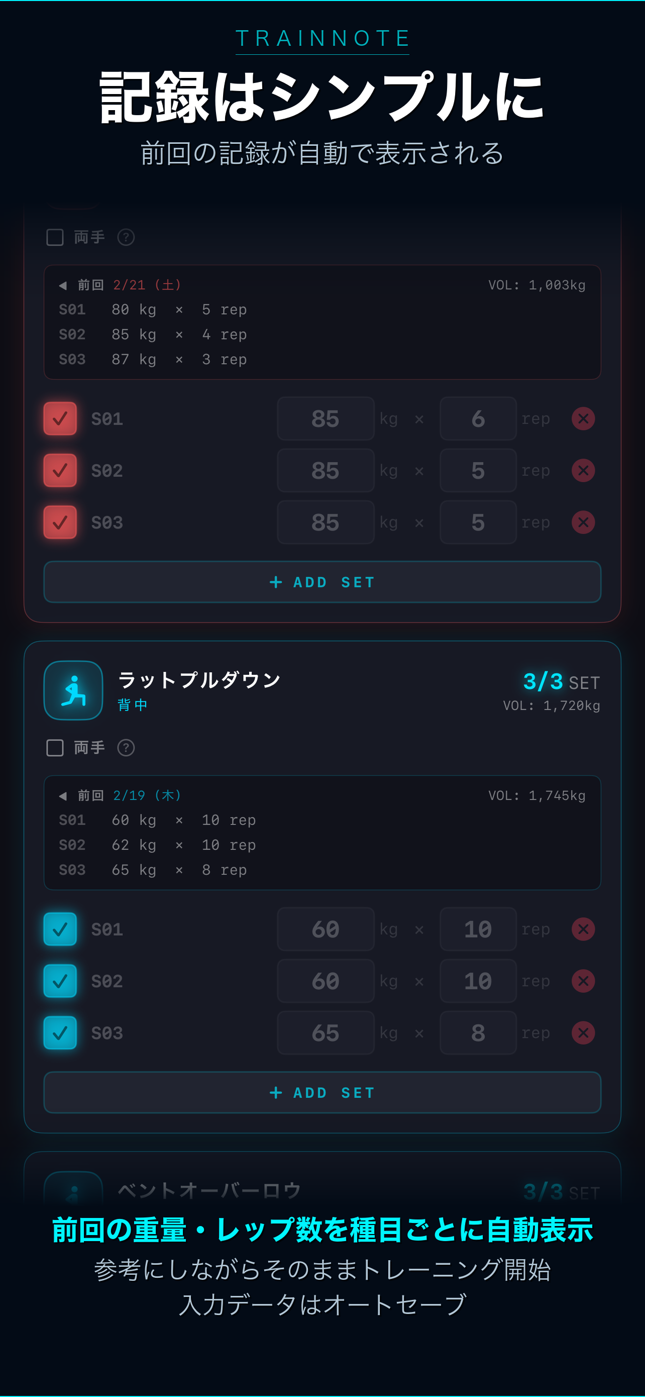 TrainNote - 5名の専門AIコーチ
