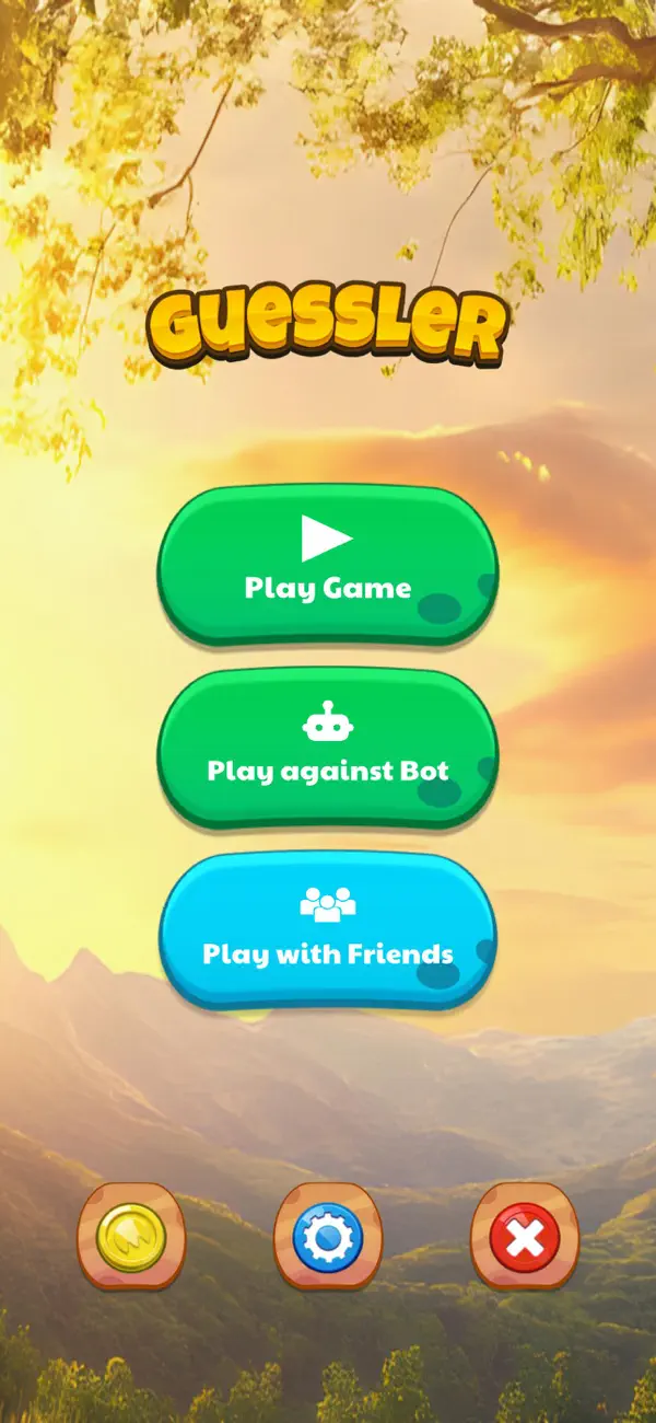 Screenshot #1 pour Guessler: A Multiplayer Puzzle