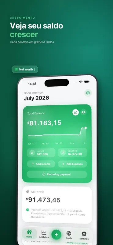Money Manager: Controle Total screenshot 3 of 9