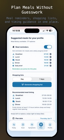 IBS & Reflux Diet Planner screenshot