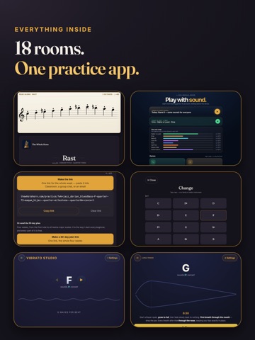 The Whole Horn: Scale Practice iPad screenshot