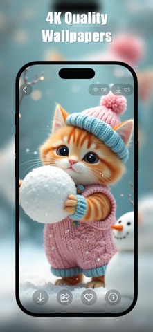 Cute Cat Wallpapers HD screenshot