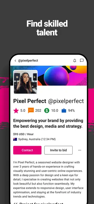 Freelancer - Hire & Find Jobs iPhone screenshot 5